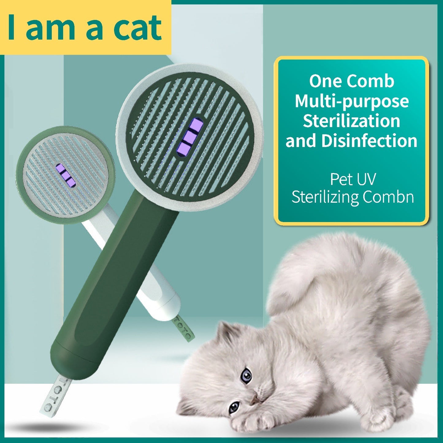 Pet Germicidal Sterilizing Comb